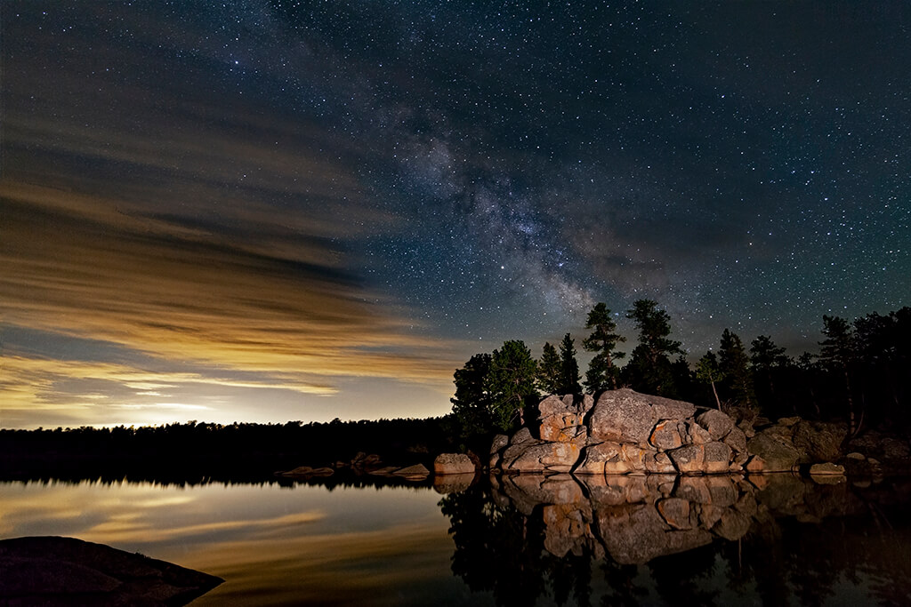 Milky Way over Dowdy Lake 2