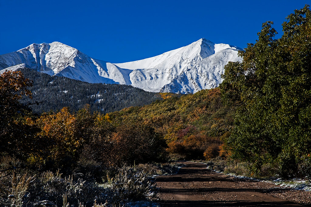 Mount Sopris and Road