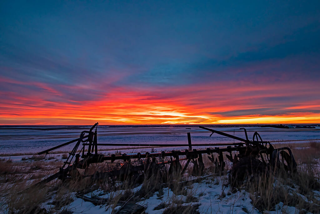 Sunrise from Prairie View